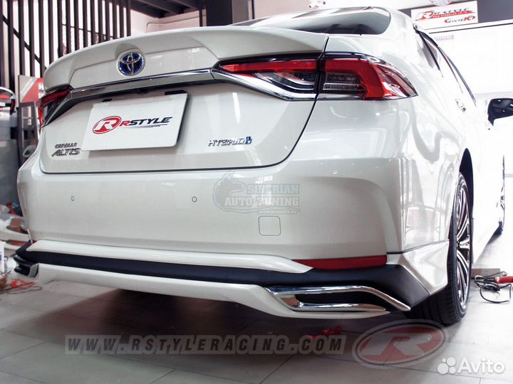 Спойлер ducktail на багажник Corolla E210 2019 чер