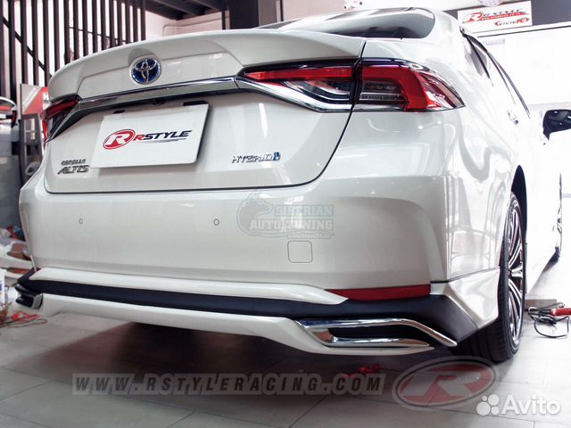 Спойлер ducktail на багажник Corolla E210 2019 чер