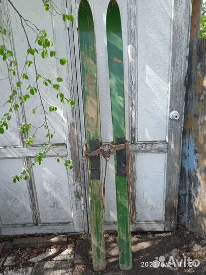 Лыжи деревянные СССР