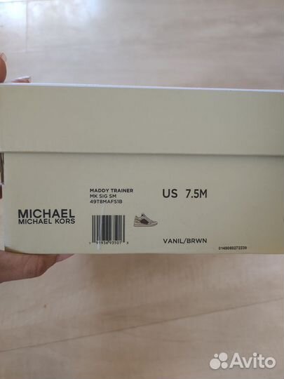 Michael kors кроссовки оригинал новые 37,5-38р