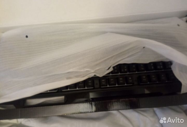 Игровая мембранная клавиатура с подсветкой rush