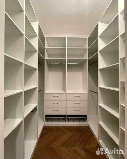 Стеллаж, шкаф, гардеробная