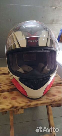 Шлем для мотоцикла бу за 2шт