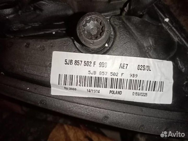 Зеркало правое электрическое Skoda Rapid 2013