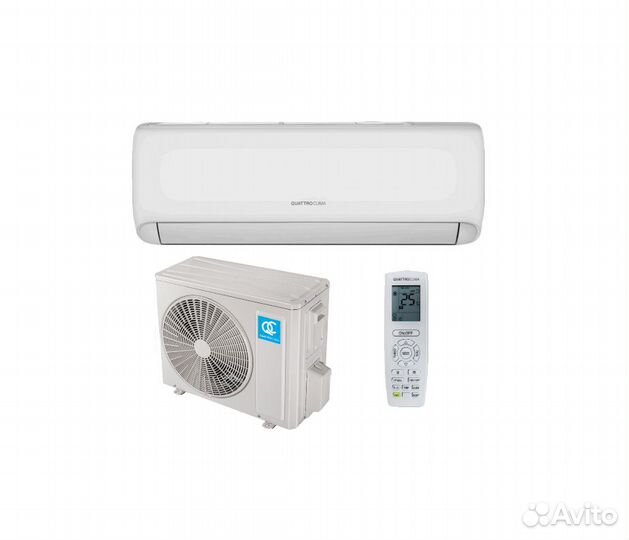 Кондиционер Quattroclima на 50 кв.м. инвертор