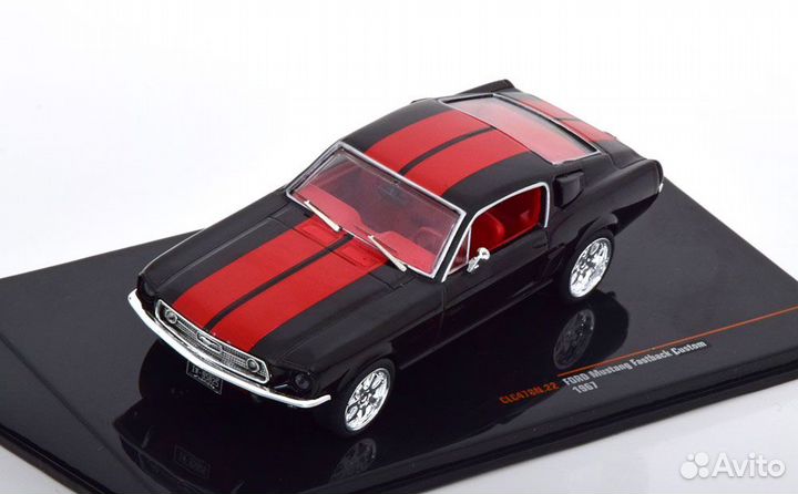 1/43 1967 Ford Mustang Fastback Custom IXO