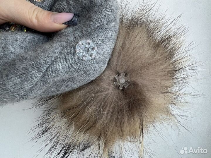 Шапка шлем зимняя