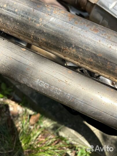 Выхлопная система audi a8 4.0 tfsi