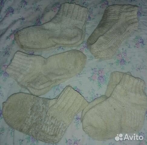 Носки натуральные шерстяные из овечьей шерсти