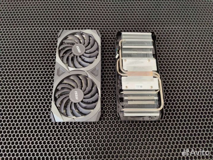 Система охлаждения MSI Ventus 2X 3060 / 3060 ti