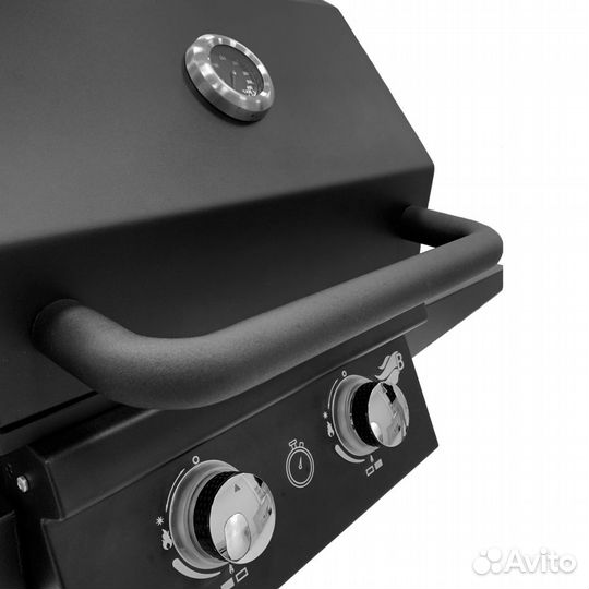 Гриль газовый встраиваемый B-Fire Bizon Black 2