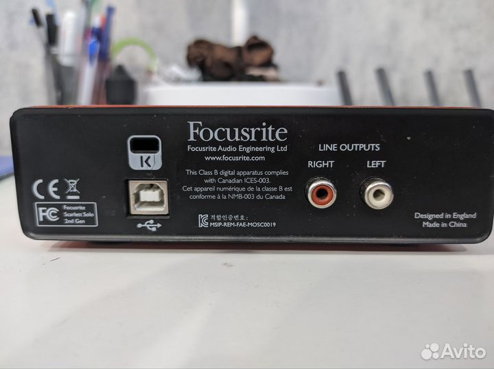 Focusrite Scarlett Solo 2nd gen