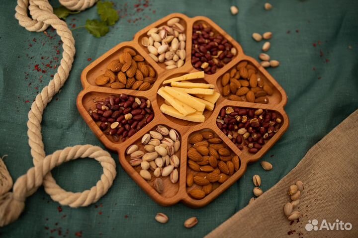 Менажницы, разделочные доски, деревянная посуда