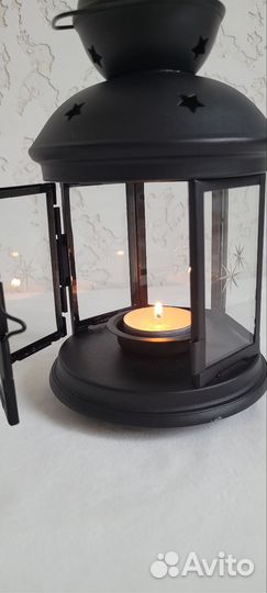 Подсвечник фонарь IKEA Rotera