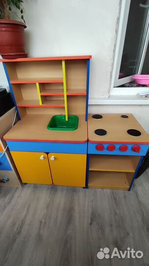 Детская деревянная кухня бу