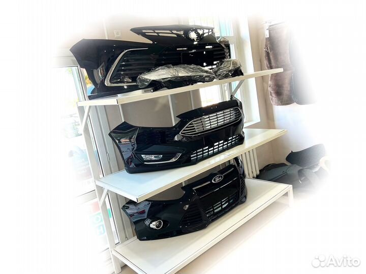 Бампер передний на Ford Focus III - Рестайл, Новый