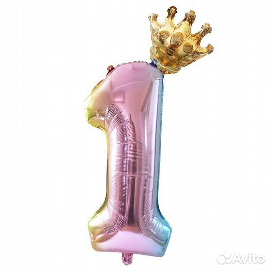 Шар цифры день рожденье 1, 2, 3, 4, 5, 6, 7, 20,30