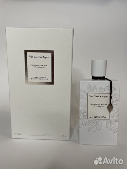Духи Van Cleef Patchouli Blanc оригинал личное