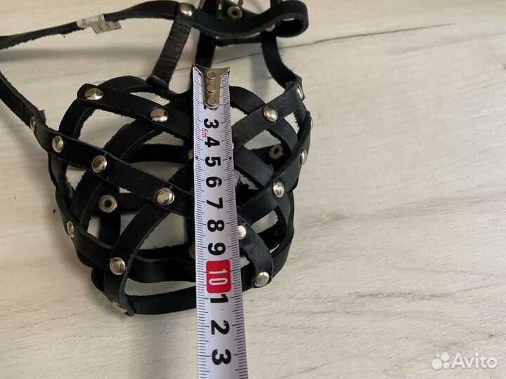 Намордник кожаный