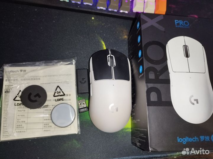 Игровая мышь logitech g pro x superlight