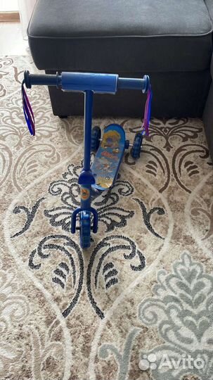Самокат детский трехколесный бу
