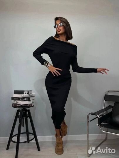 Длинное платье лапша