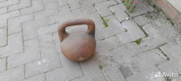 Гиря 24 кг СССР