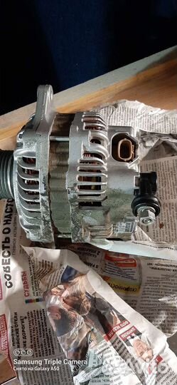 Генератор на mitsubishi lancer 10