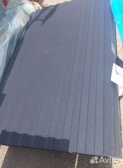 Профнастил Серый графит Матовый 2х1,2. Эконом