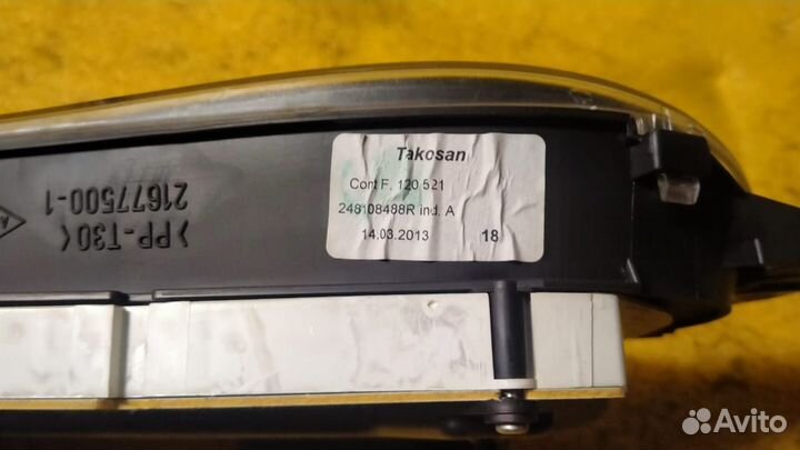 Панель приборов Renault Logan