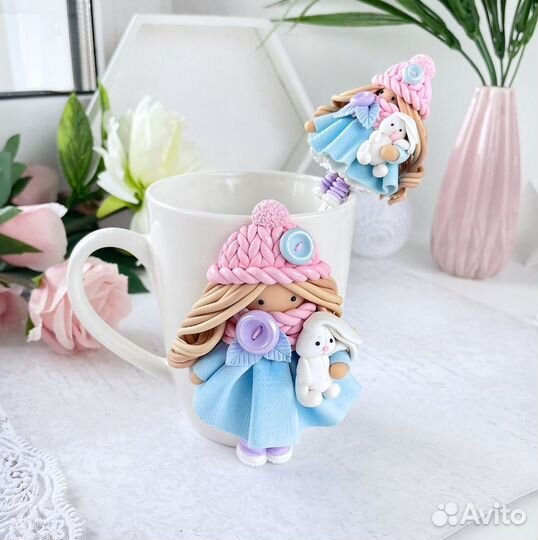 Набор кружка+ложка