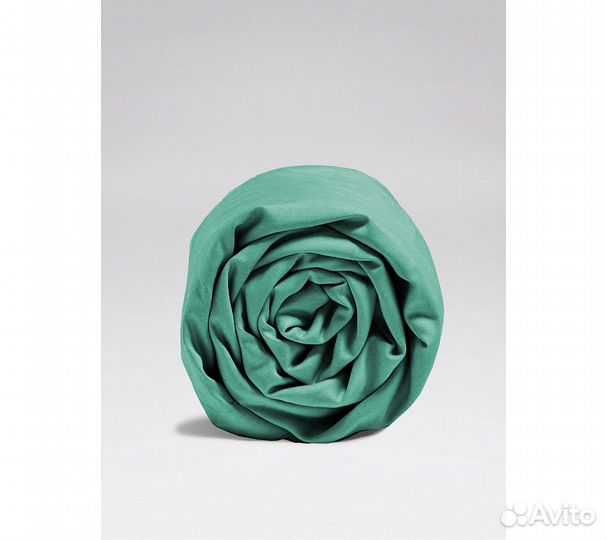 Простынь GoodNight Сатин 200х200х20 Лагуна на рези