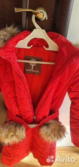 Пуховик для девочки 152