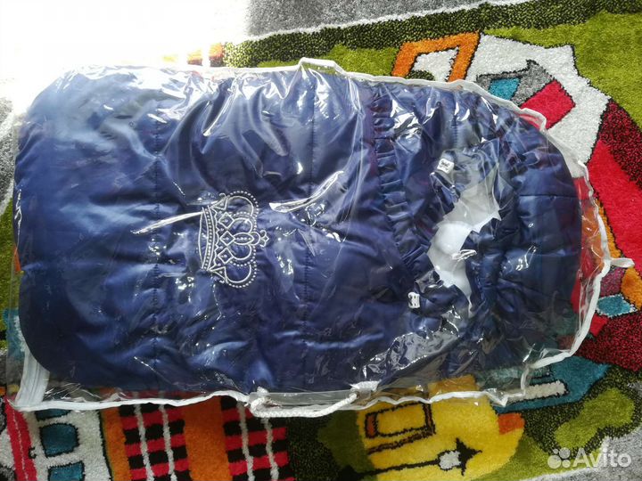 Конверт на выписку для мальчика зимний