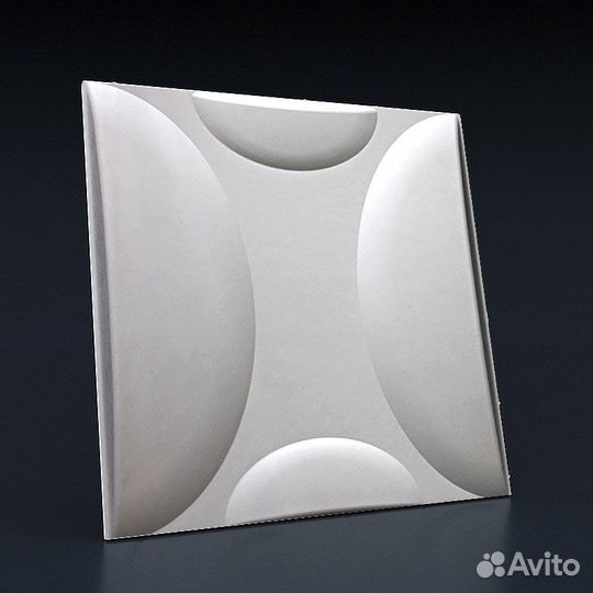 Гипсовая 3D панель Элипс