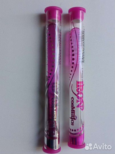 Пинцет для бровей и пилочка для ногтей стеклянная