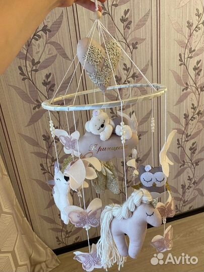 Мобиль для девочки