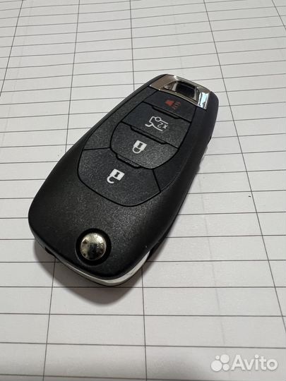 Ключ зажигания Chevrolet Trailblazer