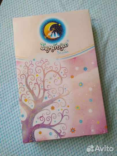 Комплект постельного белья в кроватку, новый