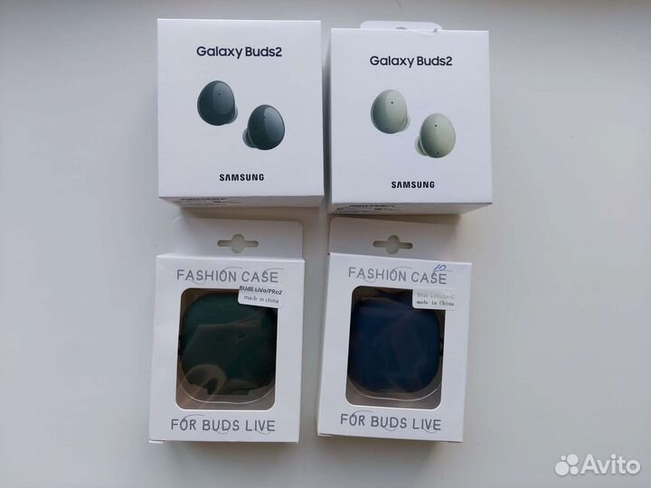 Наушники samsung galaxy buds 2, ростест, новые