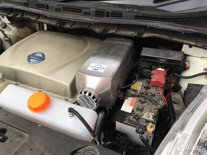 Отопитель салона на Nissan Leaf с установкой