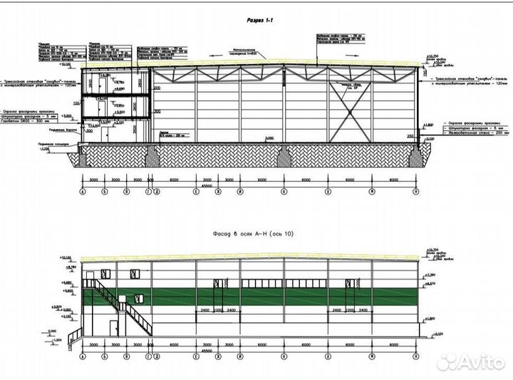 Ангар бу, каркас ангара бу, металлокаркас бу