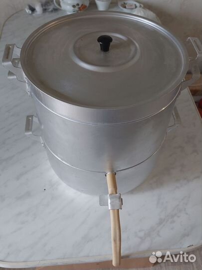 Соковарка алюминиевая, бу, 6 литров