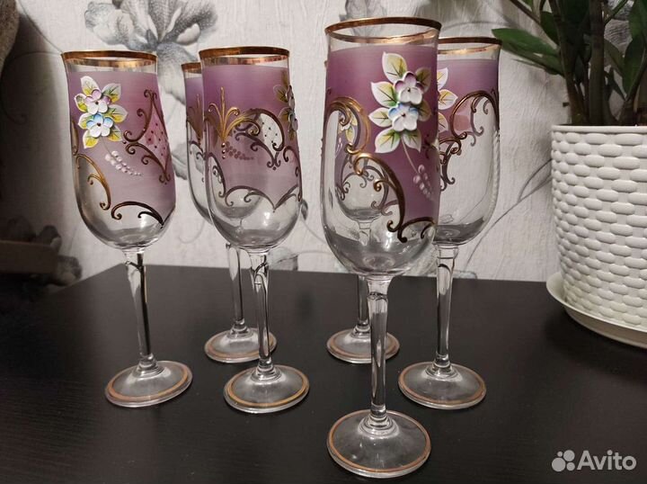 Бокалы Bohemia Crystal