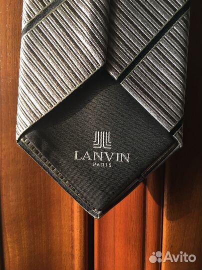 Галстук шёлковый Lanvin классический строгий