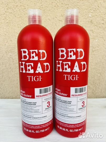 Tigi bed head шампунь кондиционер 750 мл