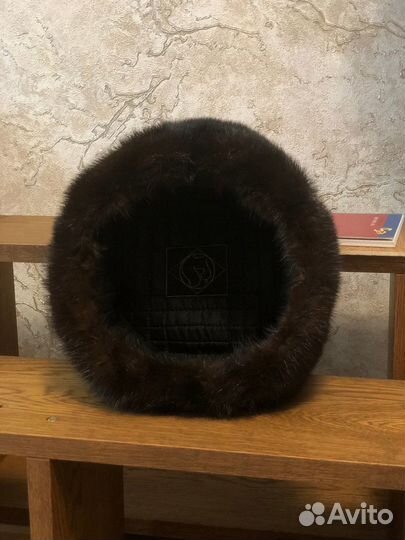 Норковая шапка ушанка