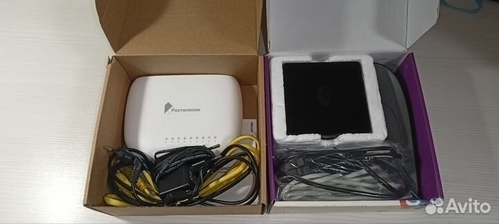 Wifi роутер ростелеком и Тв приставка ростелеком
