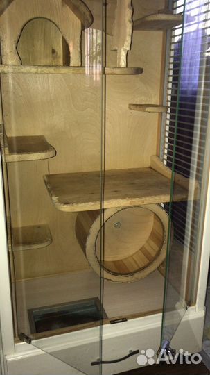 Витрина клетка для шиншиллы, дегу, белки, грызунов
