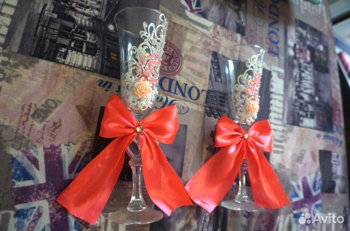 Свадебные бокалы